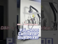Mesin pencampuran lem dua komponen presisi tinggi untuk pencampuran yang konsisten dan akurat