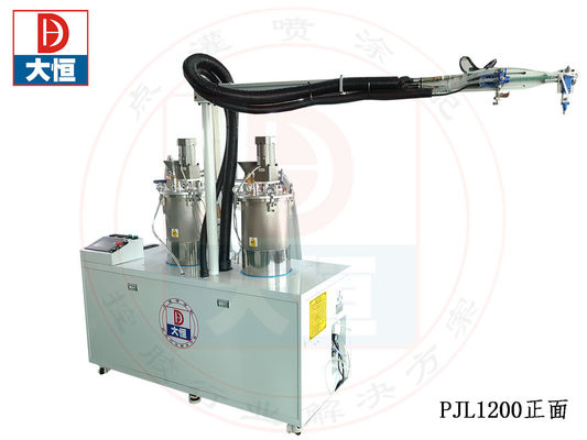 Mesin pencampuran silikon dua komponen khusus dengan L1200 X W1200mm