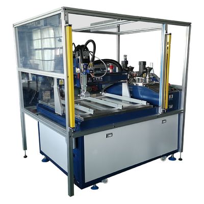3 Axis Automatic Ab Glue Potting Machine Vertical Installation Electrically Driven Type Mesin pemasangan lem vertikal