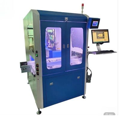 Instalasi vertikal Ab Metering Mesin Dispenser Campuran CCD Vision Dispensing System