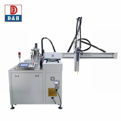 2 Bagian Bonding Filter Frame Machine untuk 700x700x100 PU Epoxy Bonding Sealing dan Glue