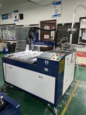 Bahan Kemasan PU Mesin Dispensing Epoxy Otomatis Lanjutan untuk Label Kubah