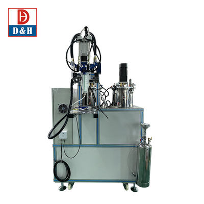 Rasio lem pengisi ulang diri 2 Bagian Epoxy Silicone Polyurethane Auto Glue Potting Machine