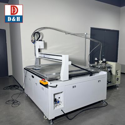 Meter Profesional Mesin Pengaduk Lem Otomatis SZD-1200 Platform Besar