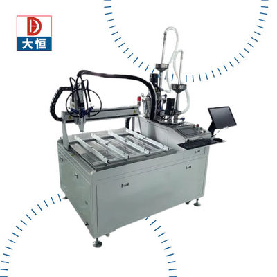 D&H Mesin Potting Resin Dispenser Automatic Glue Spraying untuk Bagian Elektronik